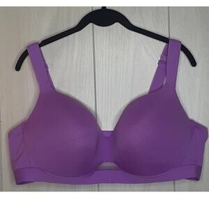 Ladies Cacique Magenta Bliss Lightly Lined Balconette Bra Size 44DD